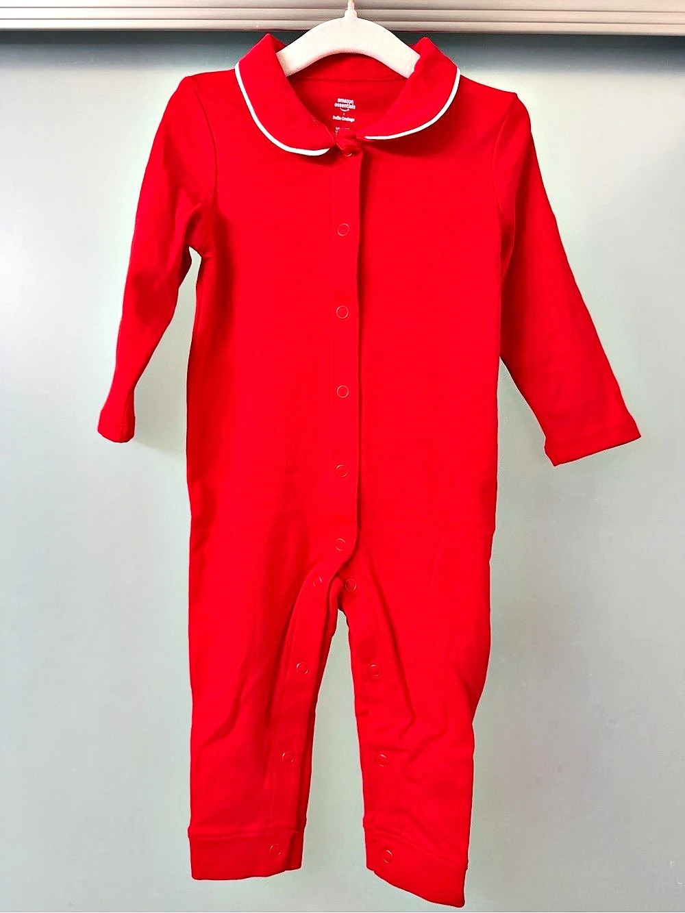 Amazon Essentials Sofia Grange Red Baby 6-9M Footie